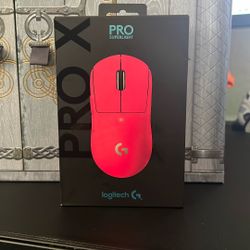 Logitech Pro X Pink Mouse 