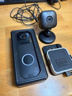 Blink Smart Home Bundle – Doorbell Camera, Module & Mini Home 2
