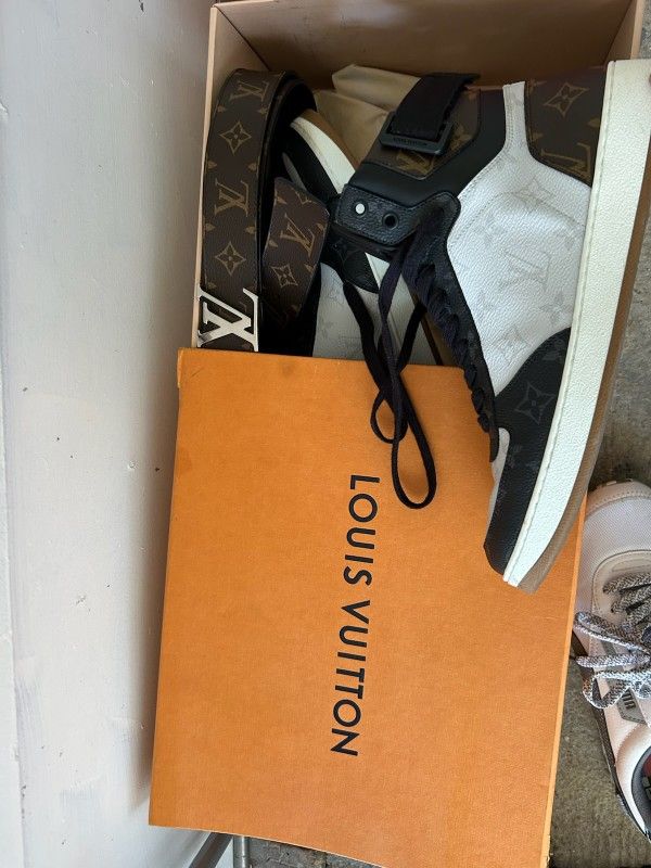 Louis Vitton Shoes and belt 8 1/2  in shoe size.