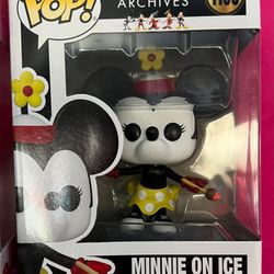 Minnie On Ice Pop Funko 