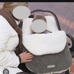 JJ Cole Bundle Me Winter Baby Car Seat Cover and Bunting Bag — Original