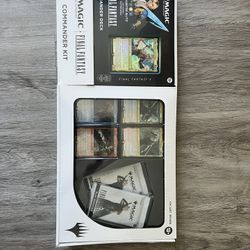 Magic The Gathering x FINAL FANTASY Commander Kit 