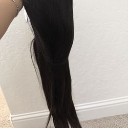 New 16Inch Straight Wigs Human Hair 13x6 Lace Front Wigs