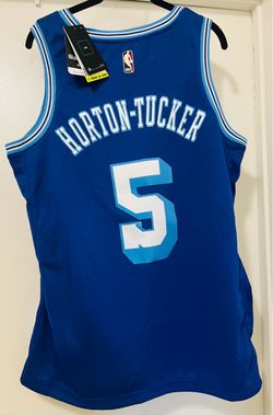 Nike Los Angeles Lakers Talen Horton-Tucker #5 Blue NBA Jersey Men’s Size 48/L
