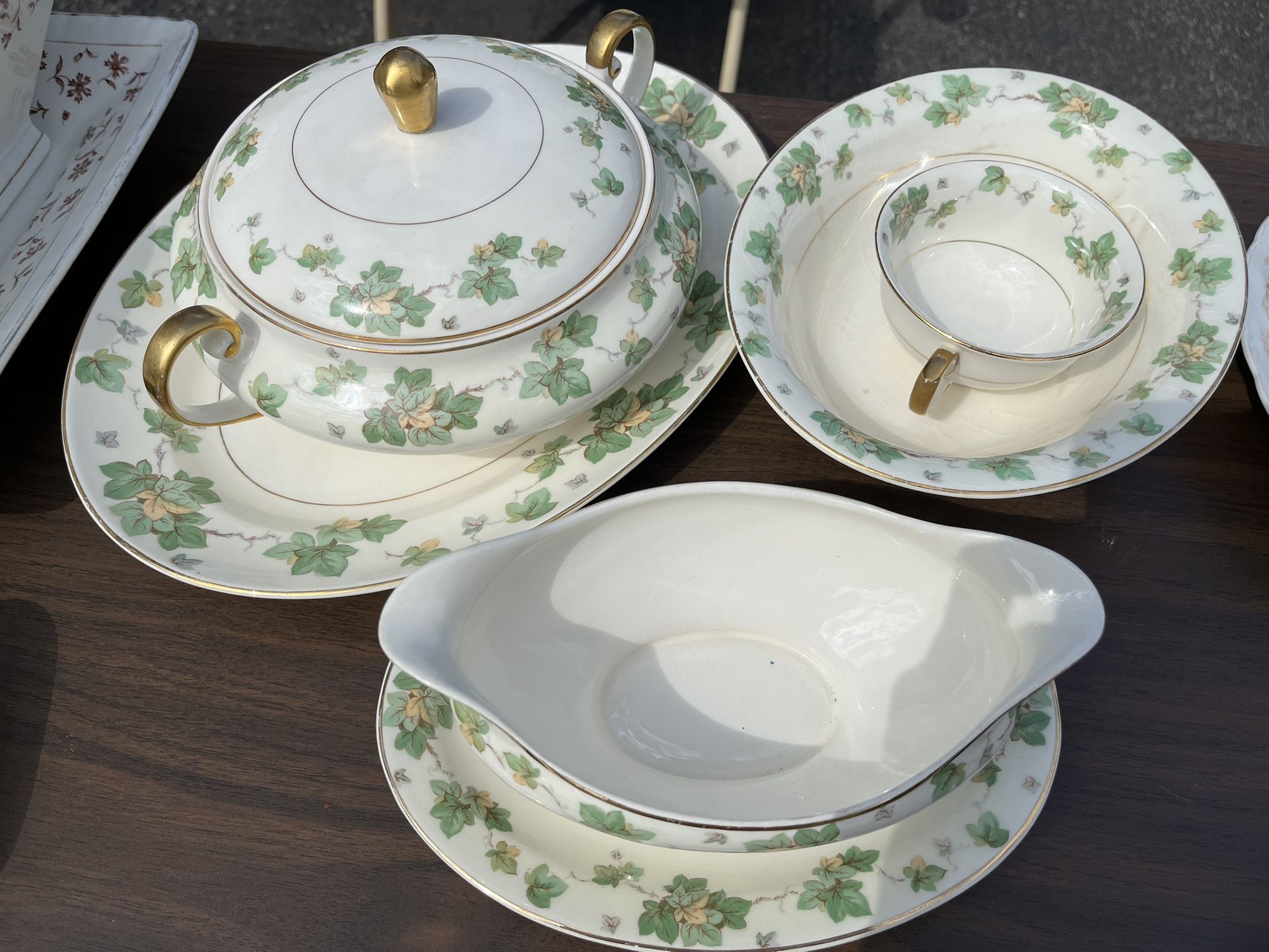 Pope Gosser China Pieces From 1940's