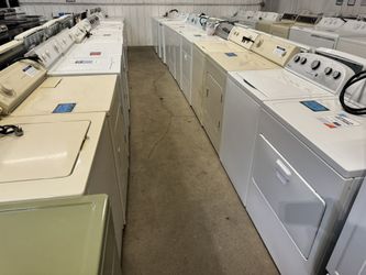Huge Clean Washer & Dryer Sale 