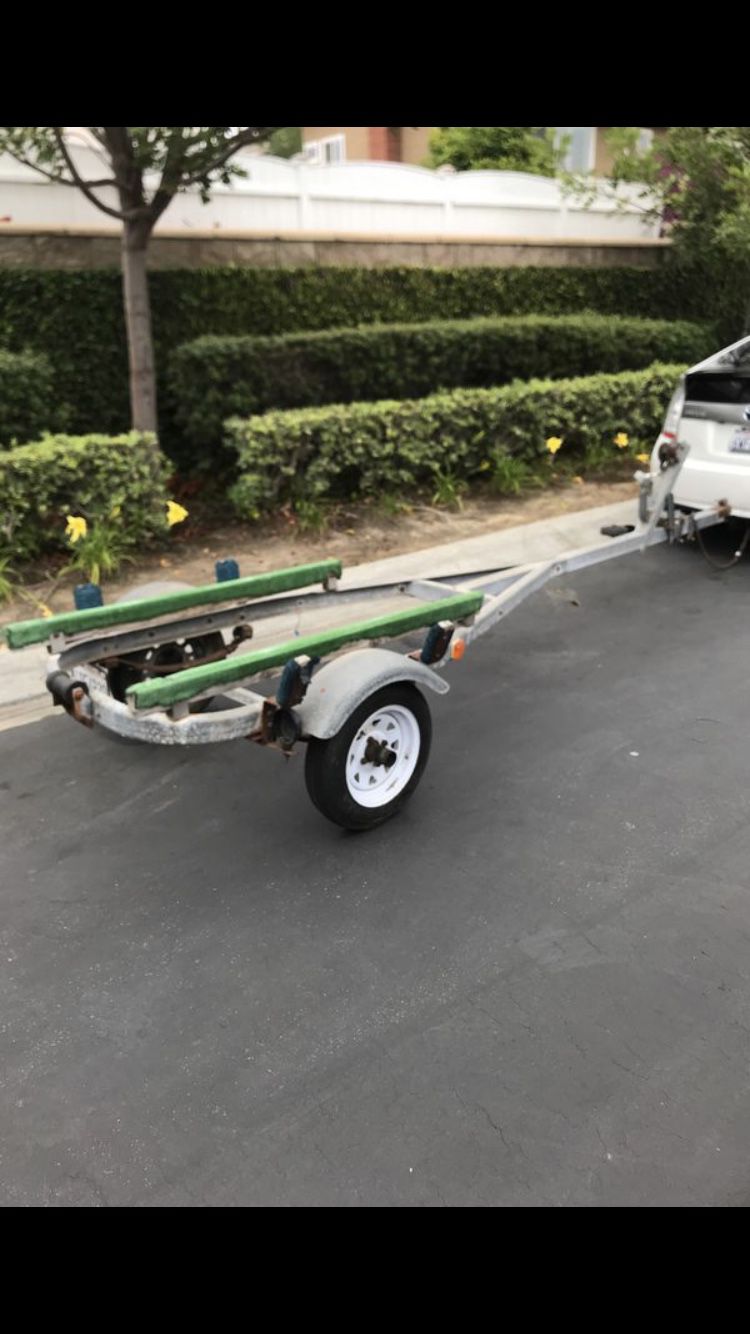 Galvanized boat trailer for 9-15ft boats