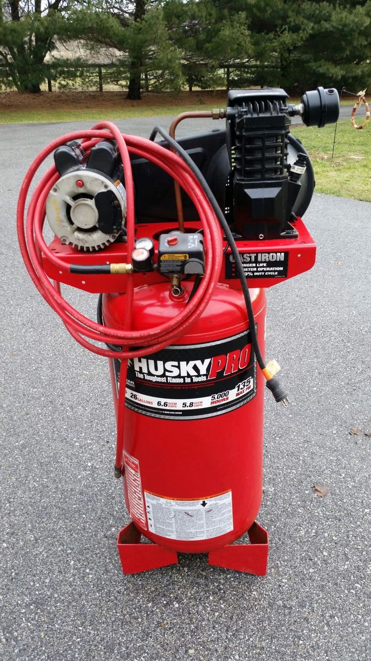 Husky Pro 26 Gallon Air Compressor