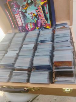 Huge Marvel Champions Game Card Collection