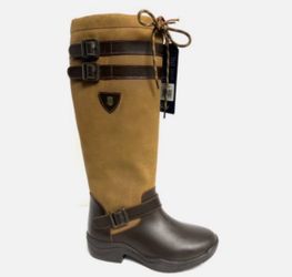 Horze Women’s Crescendo Barron Waterproof Boots Brown