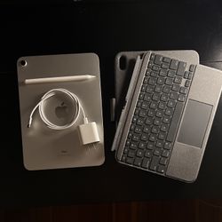 Apple iPad 10th Gen with Keyboard and Pencil
