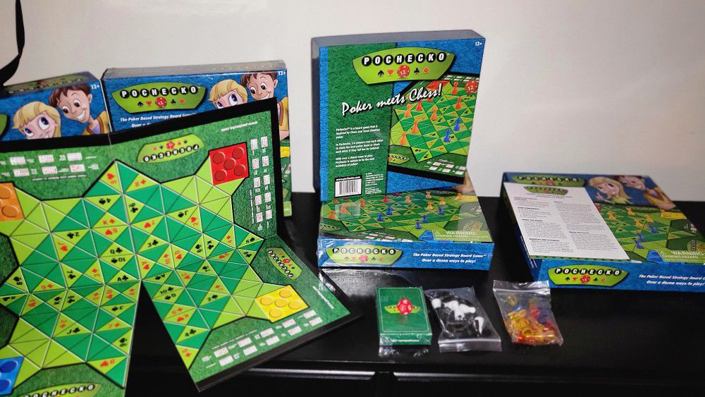 300 Copies of Pochecko-a Poker Board Games