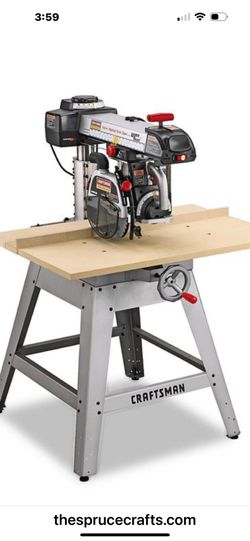 Craftsman radial arm saw