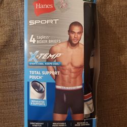 New In Box Hanes Boxer Briefs