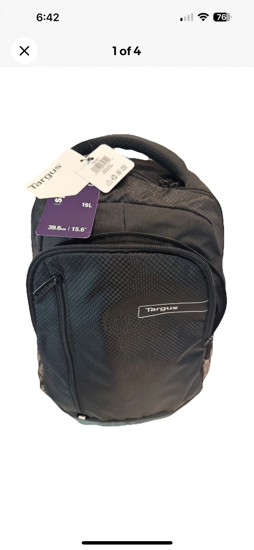 Targus 15.6" Sport Backpack (Black)