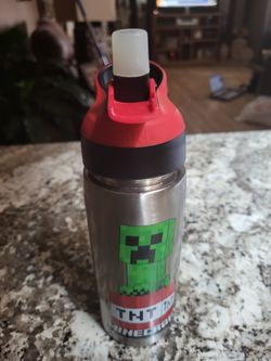 MINECRAFT 19 OZ. STAINLESS WATER BOTTLE