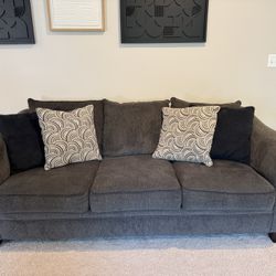 4-Piece Sofa Set (Sofa, Loveseat, Chair, Ottomon with storage)