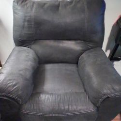 Smoky gray recliner by Ashley