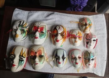 Wall art Ceramic masks