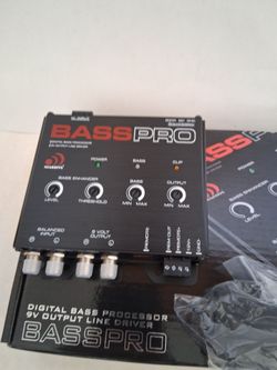 Massive Bass Pro Digital Bass Processor