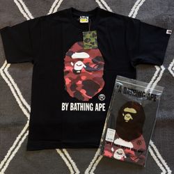 Bape Black/Red Shirt