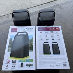 Ion Acadia Bluetooth Pairing Speakers Linkable 