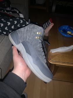Dark grey air Jordan 12