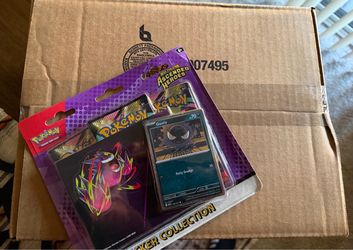 Pokemon Ascended heroes mini tins x2 and tech stickers
