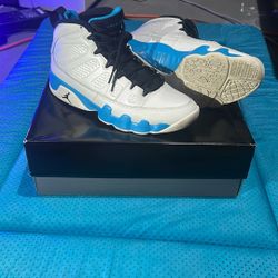 Air Jordan 9 Retro 'Powder Blue' 2024 Size 9.5