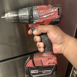 Milwaukee Drill With Battery