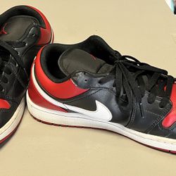 Size 13- Air Jordan 1 Low Alternate Bred Toe