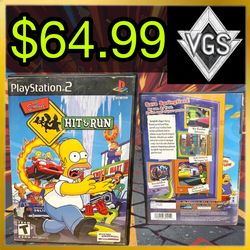 *RETRO* The Simpsons Hit & Run PS2 2003