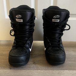 Vans Hi-Standard Linerless - Snowboard Boots - Black/Gum -Size 10