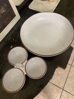 Pasta Bowl Condiment Trio Pier One