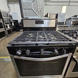 Whirlpool 5 Burner Stainless Steel 