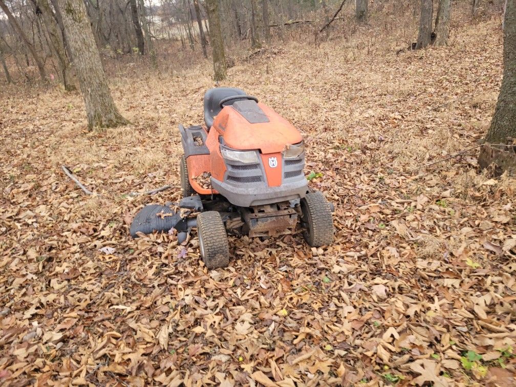 2 For Cheap  Husqvarna Riding Mowers . 