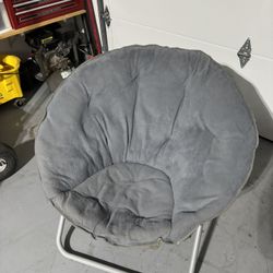 Two Very Nice Chairs. The Camping Chair Is New And The Other Chair Is Very Comfy.