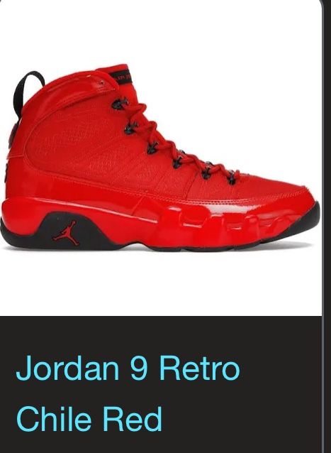 Jordan 11 Chille Red size 10