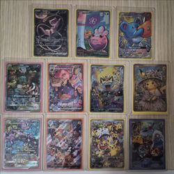 FAN ART Holographic Pokémon Cards - $5 Each or $50 All