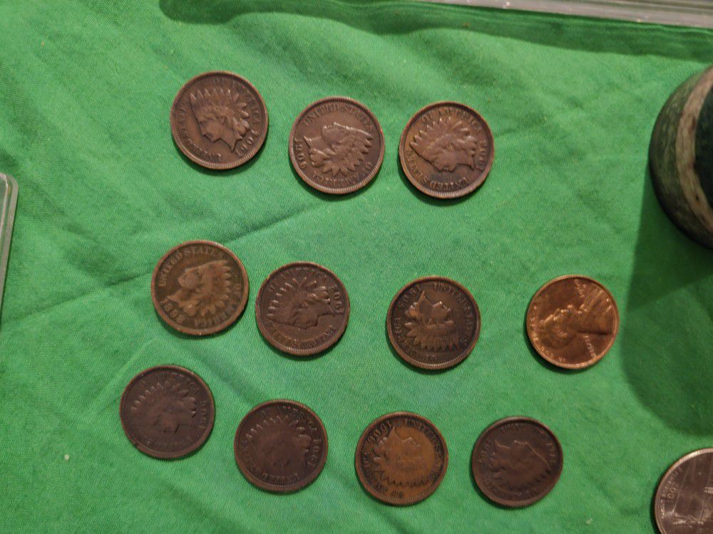 Super. Low Out Sale  1898 To 1907 Ids,,unsearched Lincoln Cent Rolls And More!!!