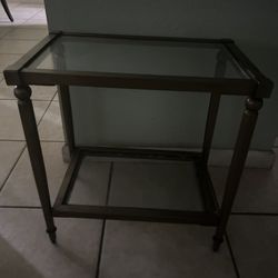 Small Glass Table 