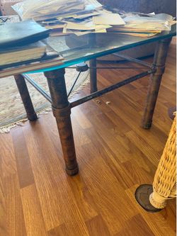 Glass table