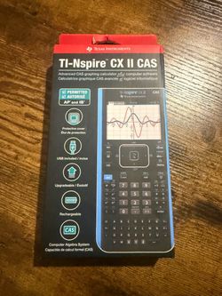 TI-Nspire CX II CAS Graphing Calculator (New!)