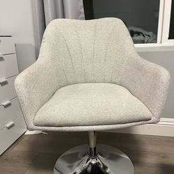 Gray Vanity Chair