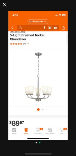 Stainless Steel Chandelier