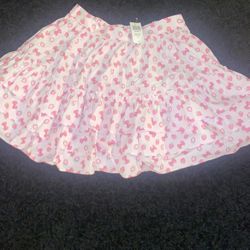 Strawberry skirt Size L New