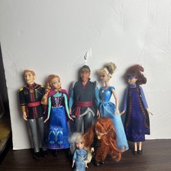 Disney Frozen Doll Collection Set 
