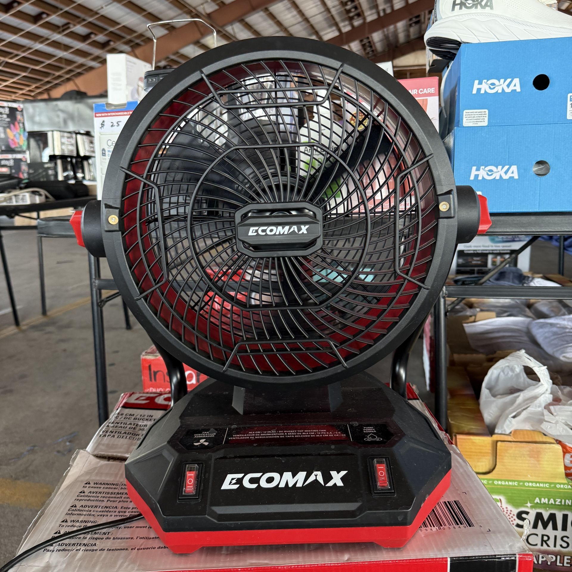 battery fan