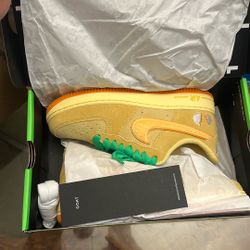Division Street X Nike Air Force 1 “Duck Or Egg” Size 8