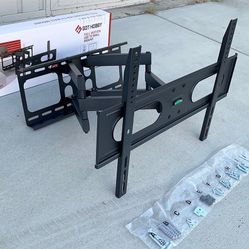 BRAND NEW $39 Large TV Wall Mount for 37-75 Inches, Full Motion Swivel Tilt VESA 600x400mm, Max 110 lbs